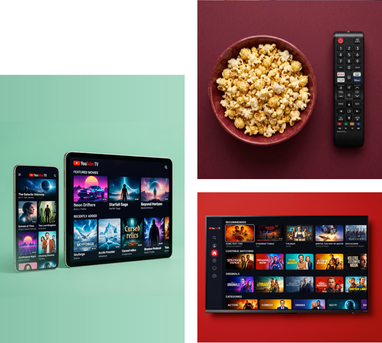 YouTube TV advertising